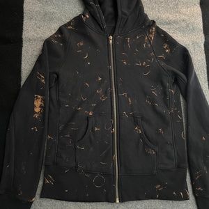 GRAIL 2005 Black Zip-Up Hoodie MEDIUM